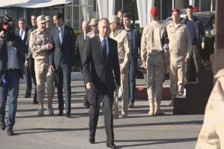 رسالة سرّية مسربة استنجد بها الأسد للتدخل الروسي في غوطة دمشق