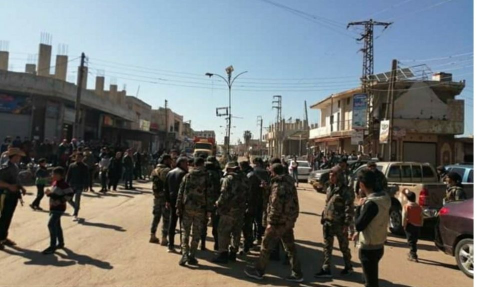 جيش النظام بدخل مدينة "طفس" لأول مرة منذ سنوات