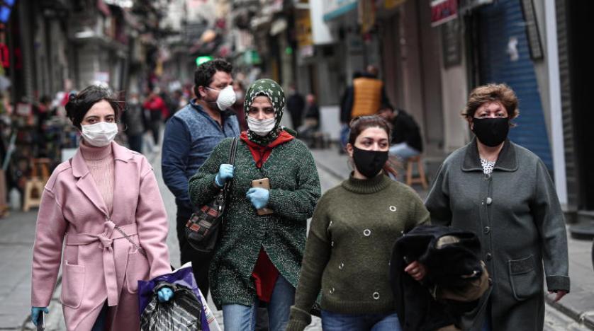 تركيا تسجل أعلى حصيلة إصابات يومية بكورونا منذ بداية تفشي الوباء