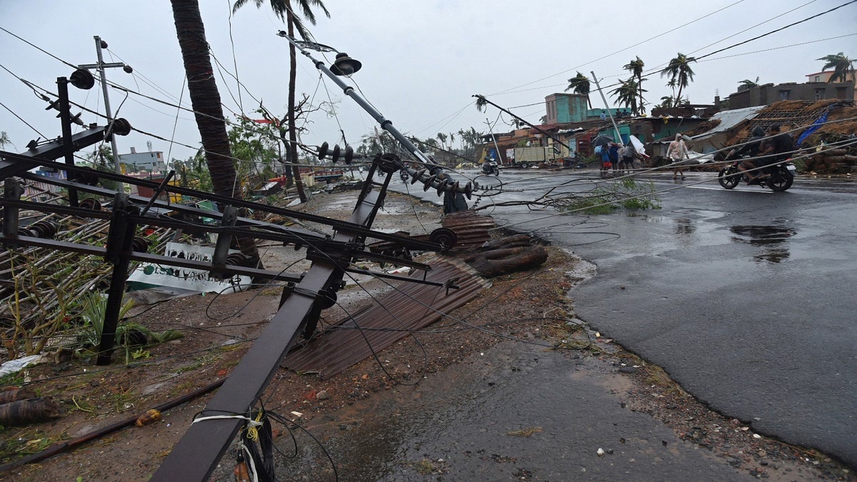 إعصار مدمر يضرب الهند ويسفر عن ضحايا