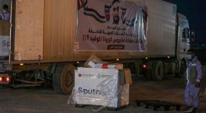 طائرة مساعدات إماراتية رابعة إلى سورية تحمل كميات كبيرة من لقاح كورونا
