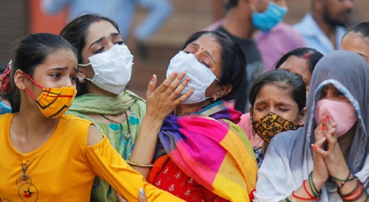 إصابات فيروس كورونا في الهند تتجاوز ال25 مليون حالة
