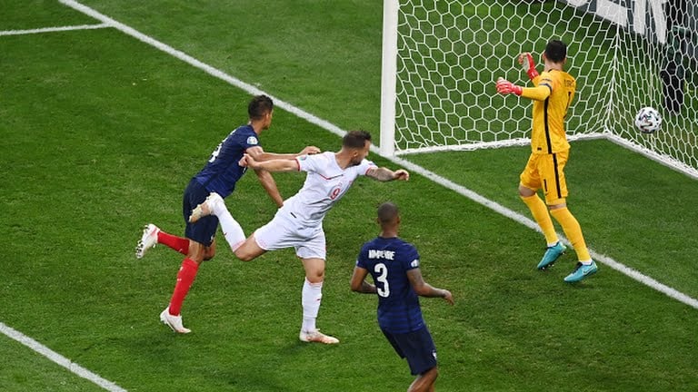 سويسرا تنتصر بركلات الترجيح على "فرنسا"بطلة العالم في يورو 2020