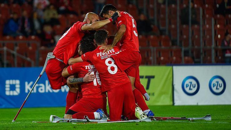 المنتخب التركي لمبتوري الأطراف يفوز في بطولة أوروبا