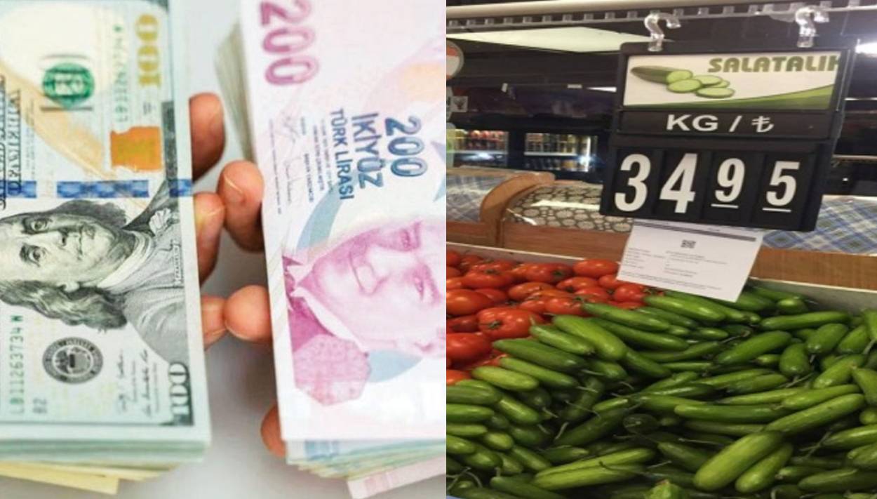 الليرة التركية تسجل سعراً جديداً .. وسط ارتفاع غير مسبوق في أسعار الخضروات