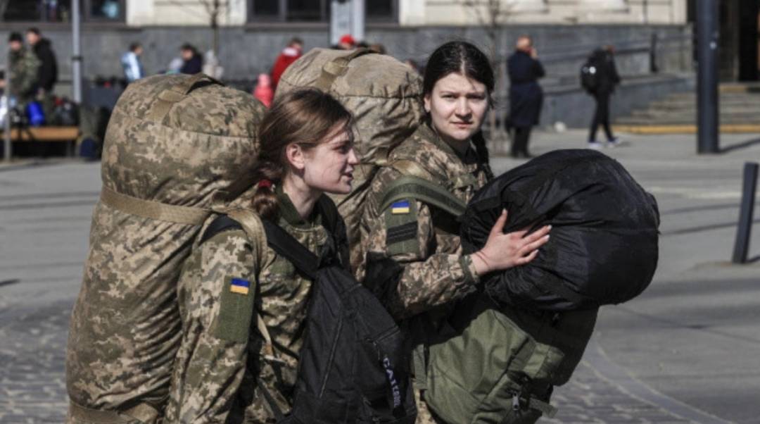 مقاتلات أوكرانيات