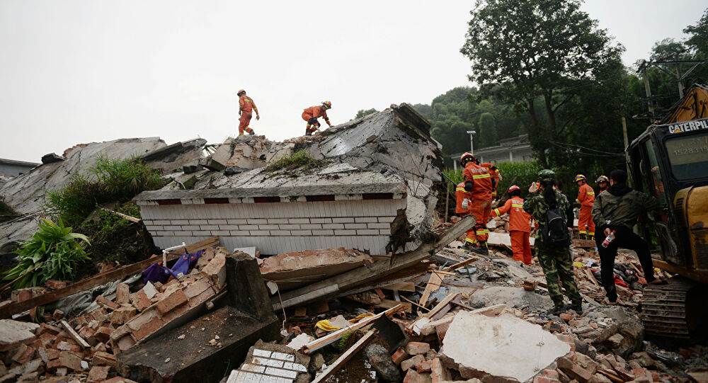 زلزال مدمر في الصين