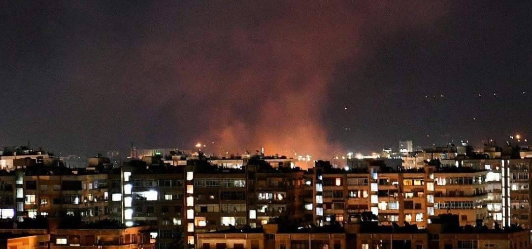 ضربات إسرائيلية على دمشق (تعبيرية)