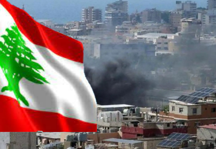 مخيم عين الحلوة في لبنان
